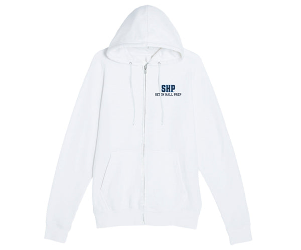 Full Zip White hoodie