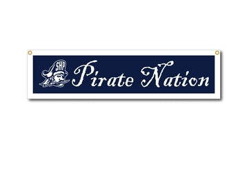 New Pirate Nation felt banner
