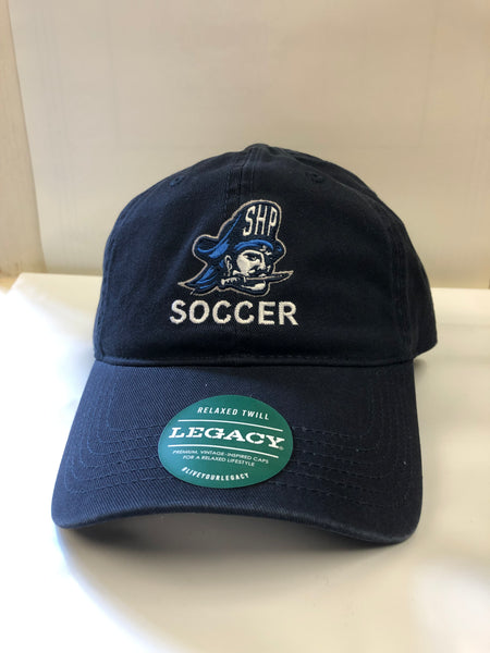 New League Navy soccer hat