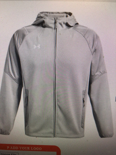 Mens UNDER Armour Swacket Jacket w/ Pirate logo on left chest