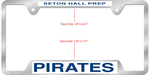 Seton Hall Prep Pirates License Plate Frame