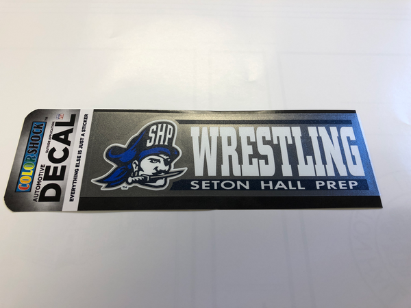 Seton Hall Prep Car decal wrestling